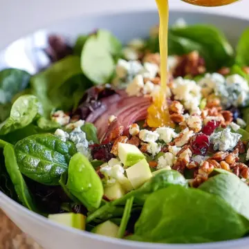 Winter Spinach Salad