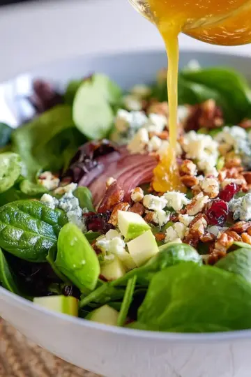 Winter Spinach Salad