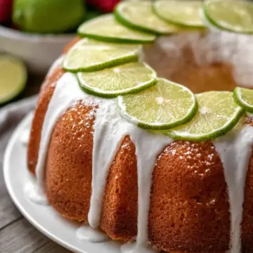 Key Lime Pound Cake