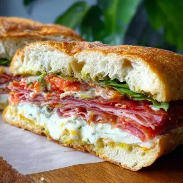 The Ultimate Gourmet Ciabatta Sandwich
