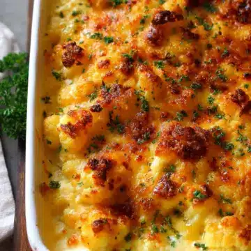 Cauliflower Cheese