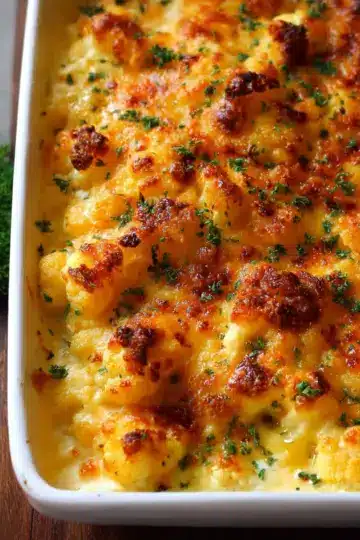 Cauliflower Cheese