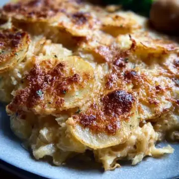 French Onion Potato Bake