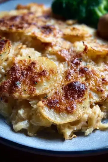 French Onion Potato Bake