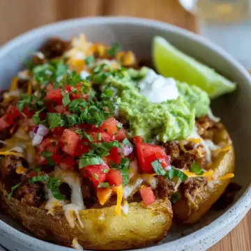 Loaded Potato Taco Bowl