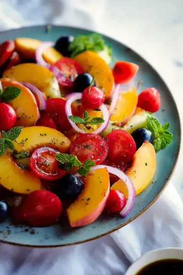 Summer Peach Salad