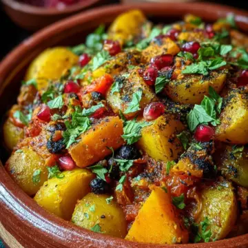 Delicious Moroccan Potato Tagine Recipe