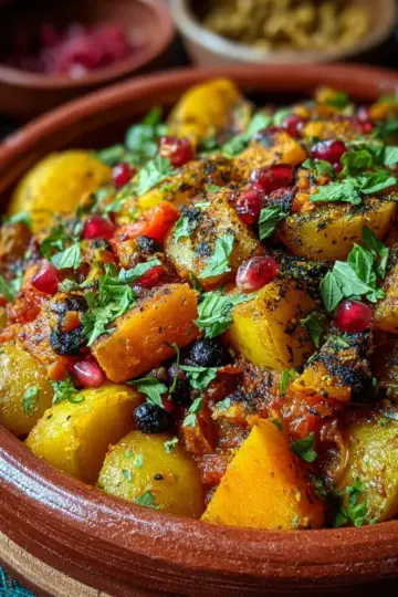 Delicious Moroccan Potato Tagine Recipe