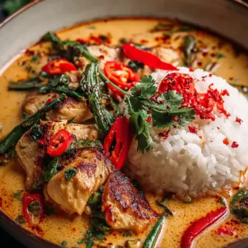 Creamy Thai Red Curry Chicken Bowls – A Comforting Taste of Thailand at Home