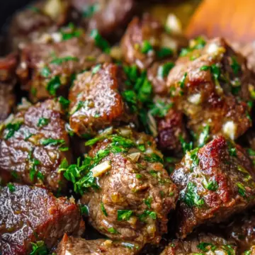 Garlic Butter Steak Bites – Slow Cooker Recipe