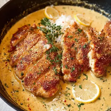 Creamy Lemon Parmesan Chicken