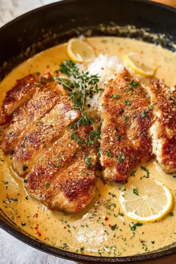 Creamy Lemon Parmesan Chicken
