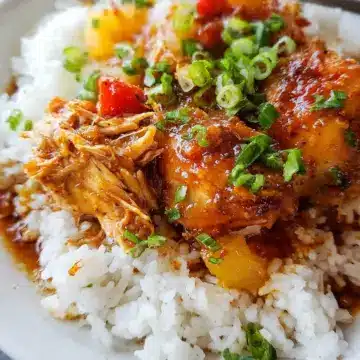 Crockpot Hawaiian Chicken