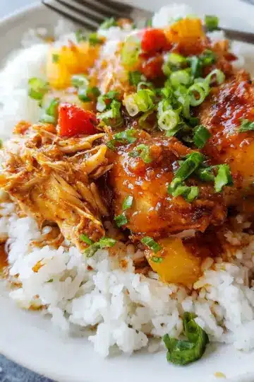Crockpot Hawaiian Chicken