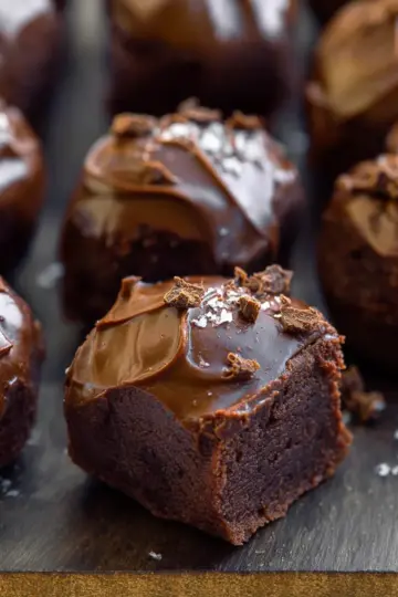 No Bake Brownie Bites