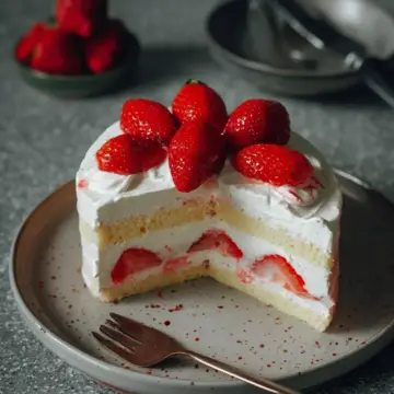 Japanese Strawberry Cake