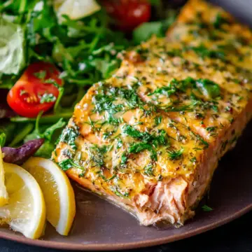 Baked Dijon Salmon
