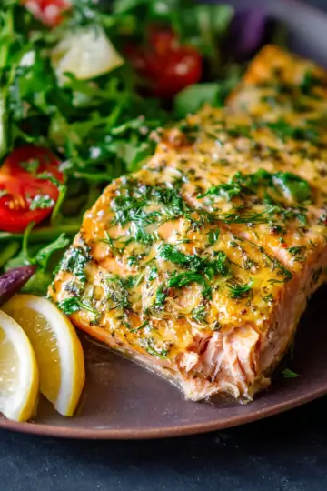 Baked Dijon Salmon