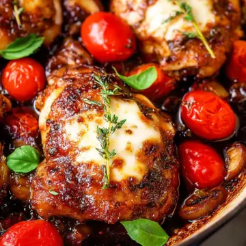 One Pan Balsamic Chicken