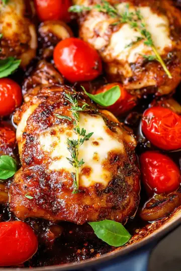 One Pan Balsamic Chicken