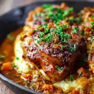 Chicken Thigh Osso Bucco