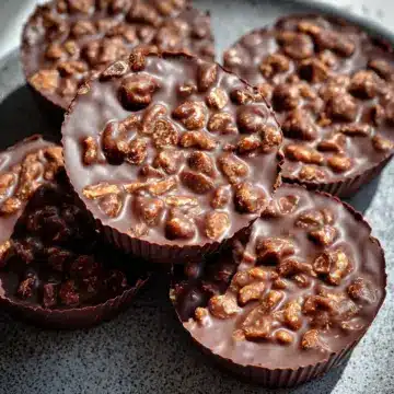 Chocolate Peanut Butter Crunch Cups