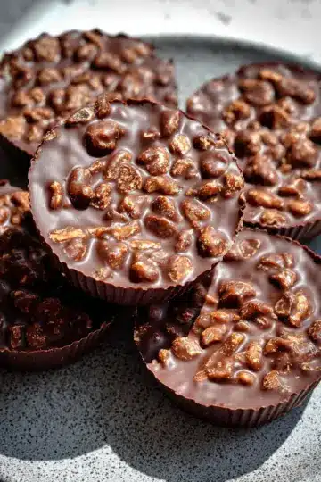 Chocolate Peanut Butter Crunch Cups