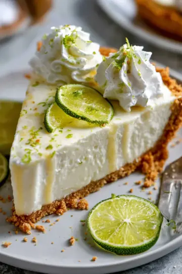 Key Lime Pie with Graham Cracker Crust