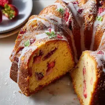 A Strawberry Pound Cake That’s Rich, Buttery, and Light as a Spring Afternoon