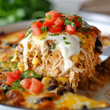 Chicken Burrito Casserole