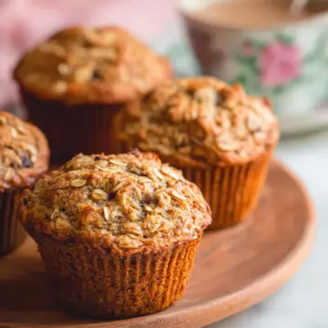 Banana Oatmeal Muffins