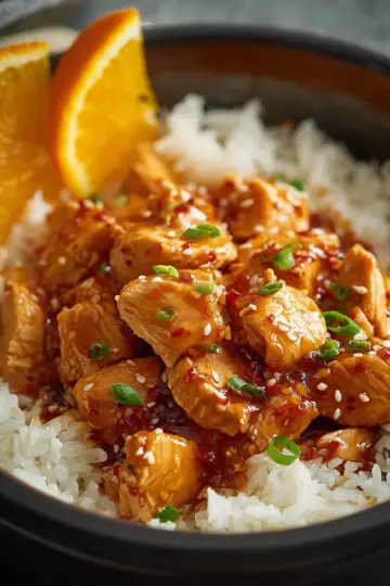 Crockpot Orange Chicken