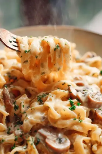 Creamy Mushroom Pasta