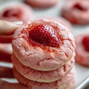 Strawberry Sugar Cookies