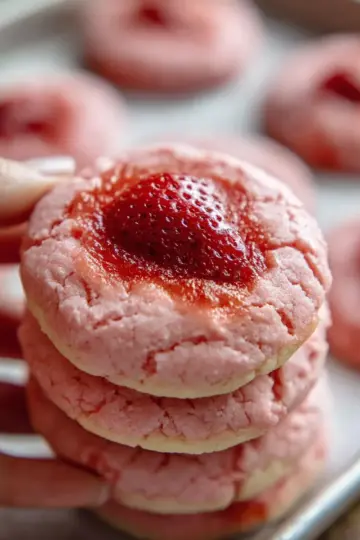 Strawberry Sugar Cookies