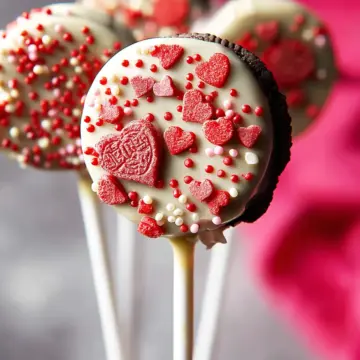 Valentine’s Day Oreo Pops