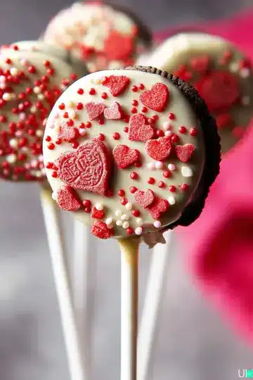 Valentine’s Day Oreo Pops