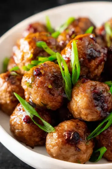 Cranberry Jalapeño Meatballs