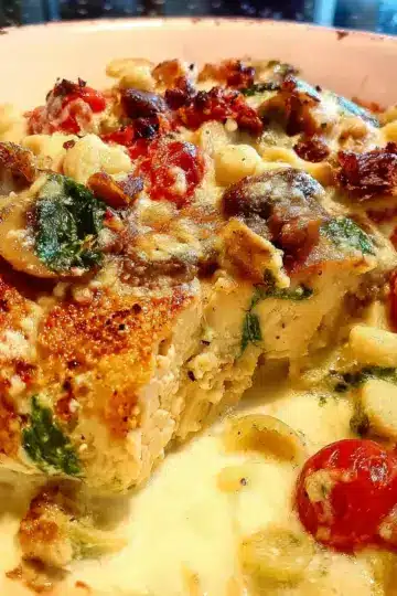 Tuscan Chicken Casserole