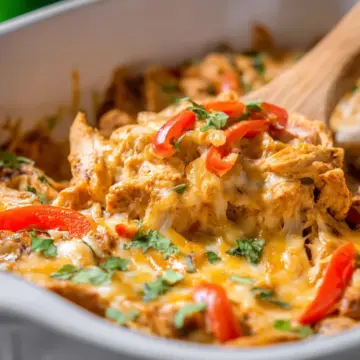 Chicken Fajita Casserole