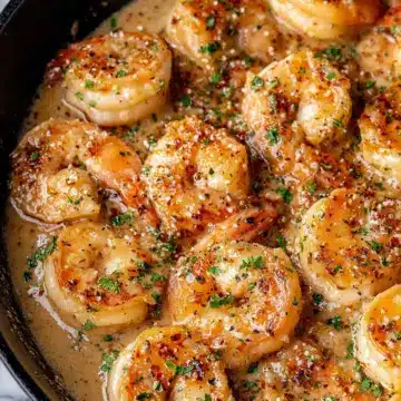 Creamy Garlic Shrimp