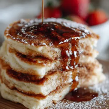 Spanish Churro Pancakes