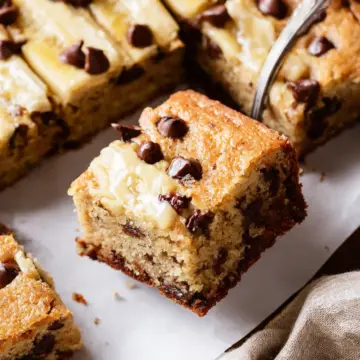Chocolate Chip Banana Bars