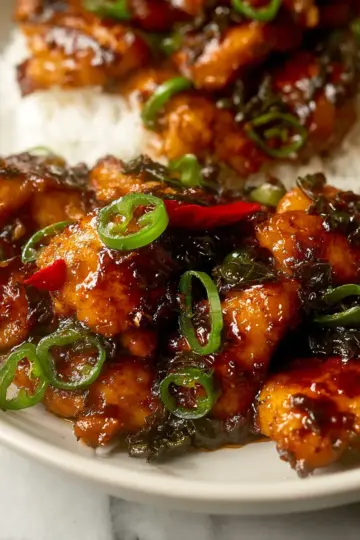 Sticky Jalapeno Chicken