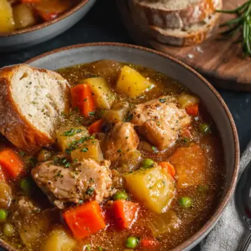 Slow Cooker Chicken Stew