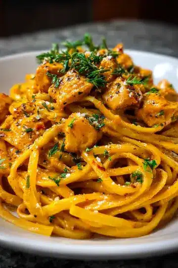 Cowboy Butter Chicken Linguine