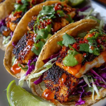 Blackened Fish Tacos