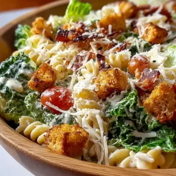 Delicious Pasta Caesar Salad: An Incredible Ultimate Recipe with 7 Amazing Ingredients