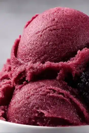 Mulberry Sorbet Easy Recipe