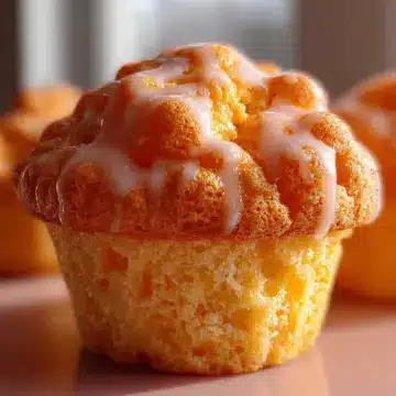 Fluffy Orange Muffin Glaze